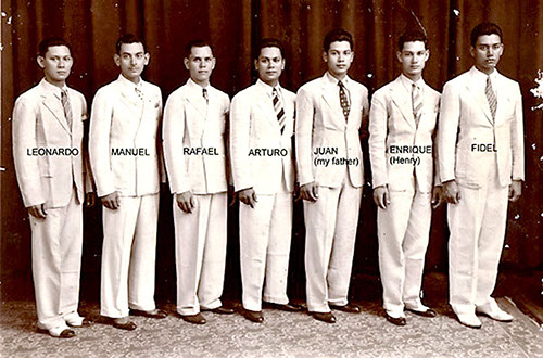 The Seven Sons of Manuel & Mercedes Silos 